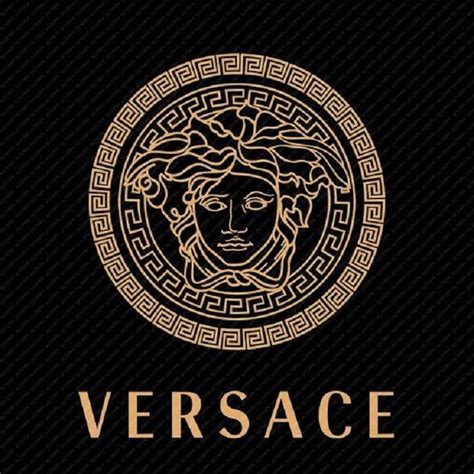 versace black logo|versace symbol medusa.